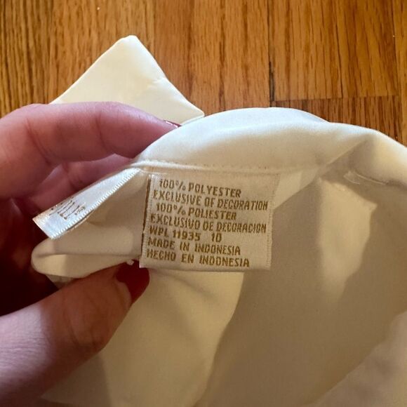 VINTAGE Christie & Jill Button Down Blouse - Picture 4 of 5